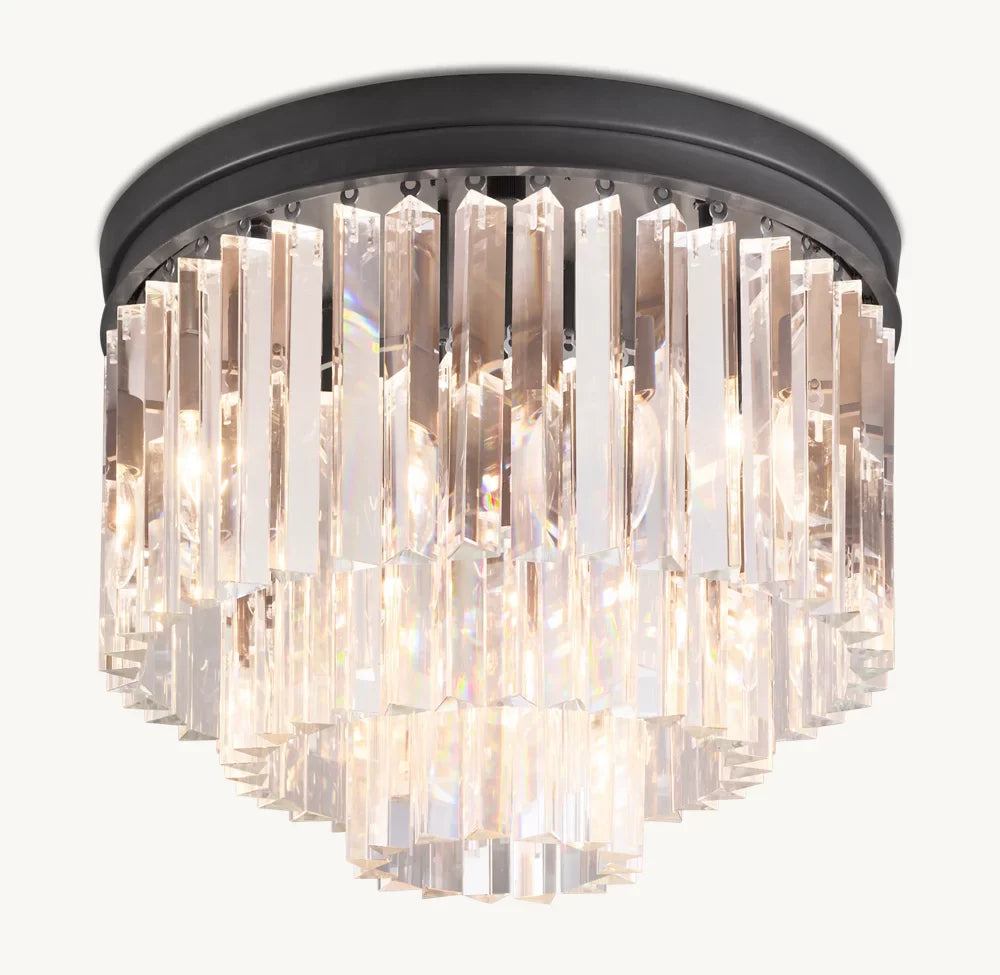 1920S ODEON FLUSHMOUNT 32"