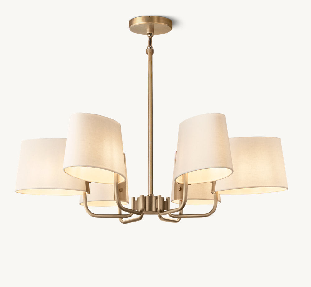MARTINEAU ROUND CHANDELIER 36"