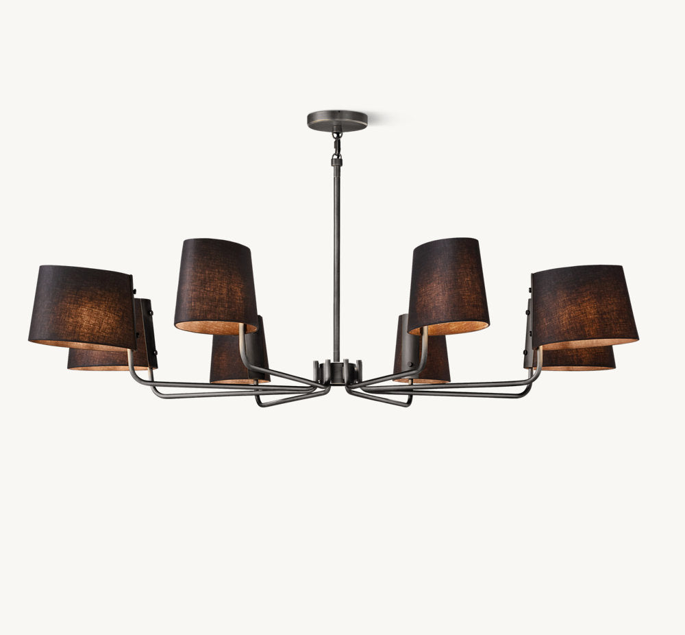 MARTINEAU ROUND CHANDELIER 60"