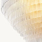 SIRENE CLEAR GLASS ROUND CHANDELIER 52"