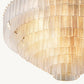 SIRENE CLEAR GLASS ROUND CHANDELIER 52"