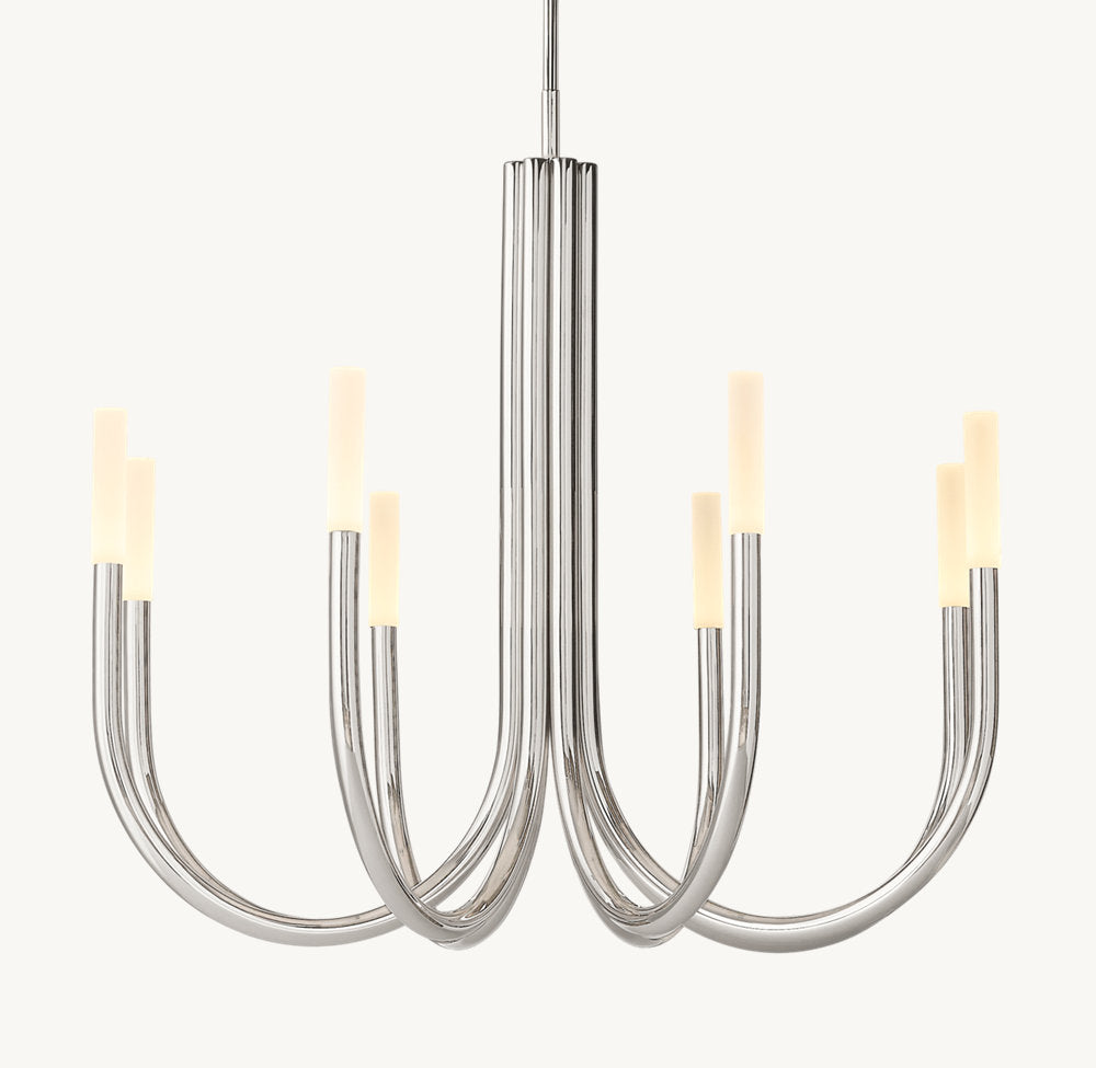 ROUSSEAU ROUND CHANDELIER 38"