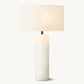 SAREZZO STONE CYLINDRICAL TABLE LAMP