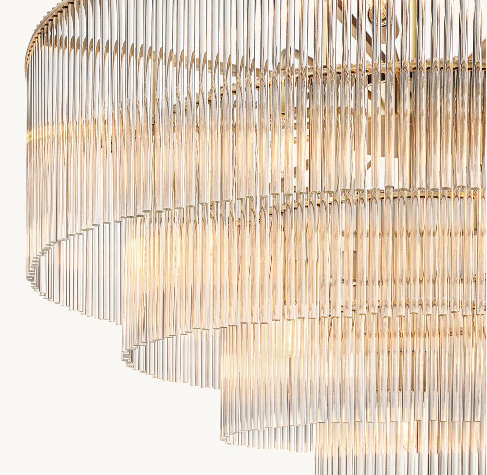 AMADEO ROUND CHANDELIER 40"