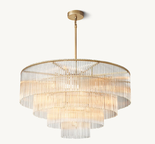 AMADEO ROUND CHANDELIER 40"