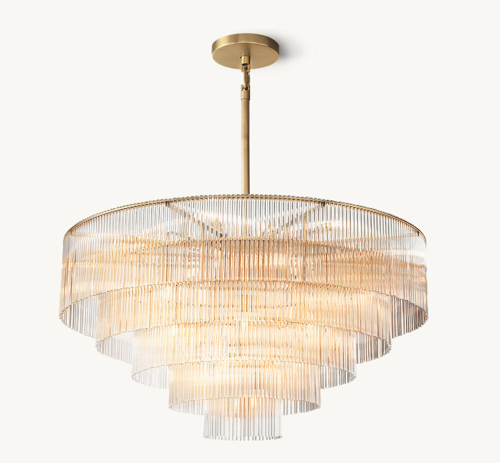 AMADEO ROUND CHANDELIER 50"