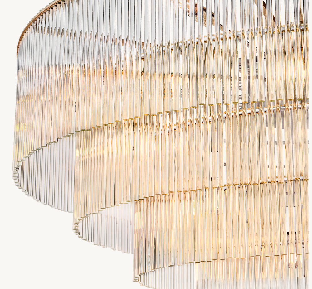 AMADEO ROUND CHANDELIER 40"