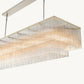 AMADEO RECTANGULAR CHANDELIER 72"