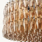CHIARA SMOKE GLASS ROUND CHANDELIER 62"