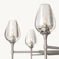 TULIP ROUND CHANDELIER 27"