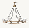 DEMARET ROUND CHANDELIER 48"