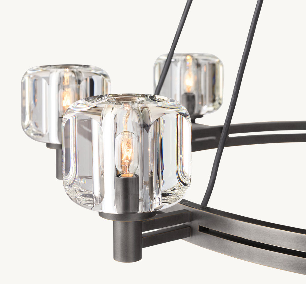 DEMARET ROUND CHANDELIER 48"