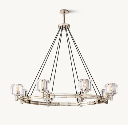 DEMARET ROUND CHANDELIER 48"
