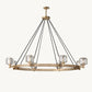 DEMARET ROUND CHANDELIER 60"