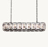 HARLOW CRYSTAL RECTANGULAR CHANDELIER 62"