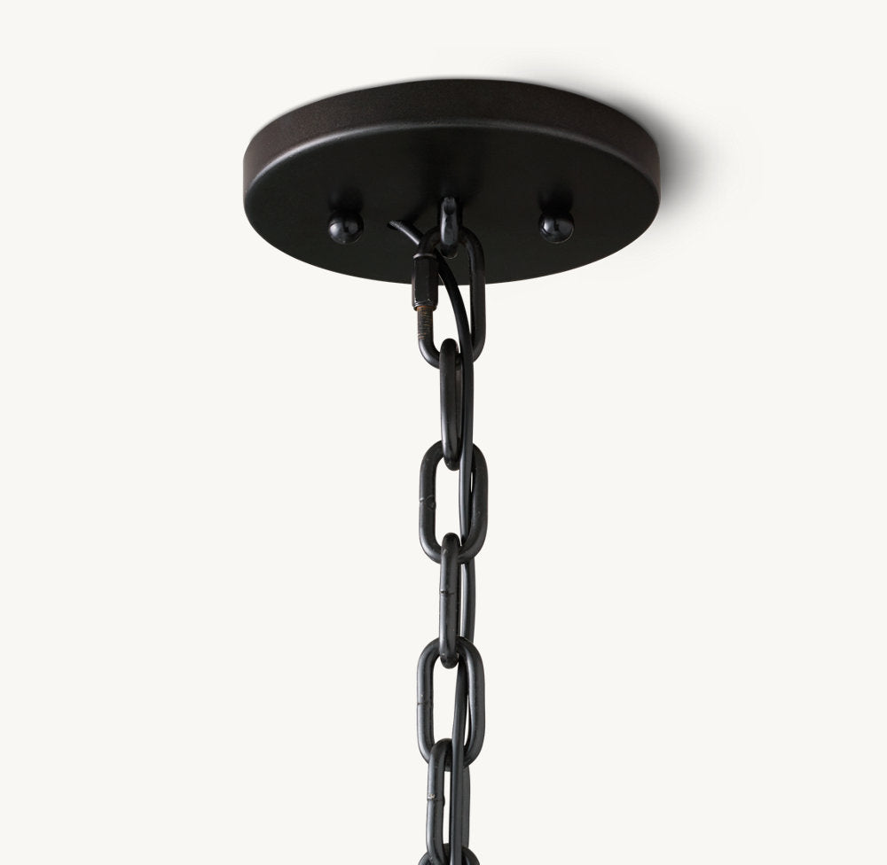 HARLOW CRYSTAL ROUND CHANDELIER 43"