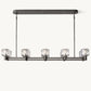 DEMARET DOUBLE LINEAR CHANDELIER 54"