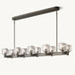DEMARET DOUBLE LINEAR CHANDELIER 54"