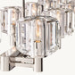 DEMARET DOUBLE LINEAR CHANDELIER 54"
