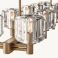 DEMARET DOUBLE LINEAR CHANDELIER 54"