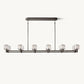 DEMARET DOUBLE LINEAR CHANDELIER 72"
