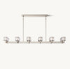 DEMARET DOUBLE LINEAR CHANDELIER 72"