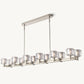 DEMARET DOUBLE LINEAR CHANDELIER 72"