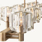 DEMARET DOUBLE LINEAR CHANDELIER 72"
