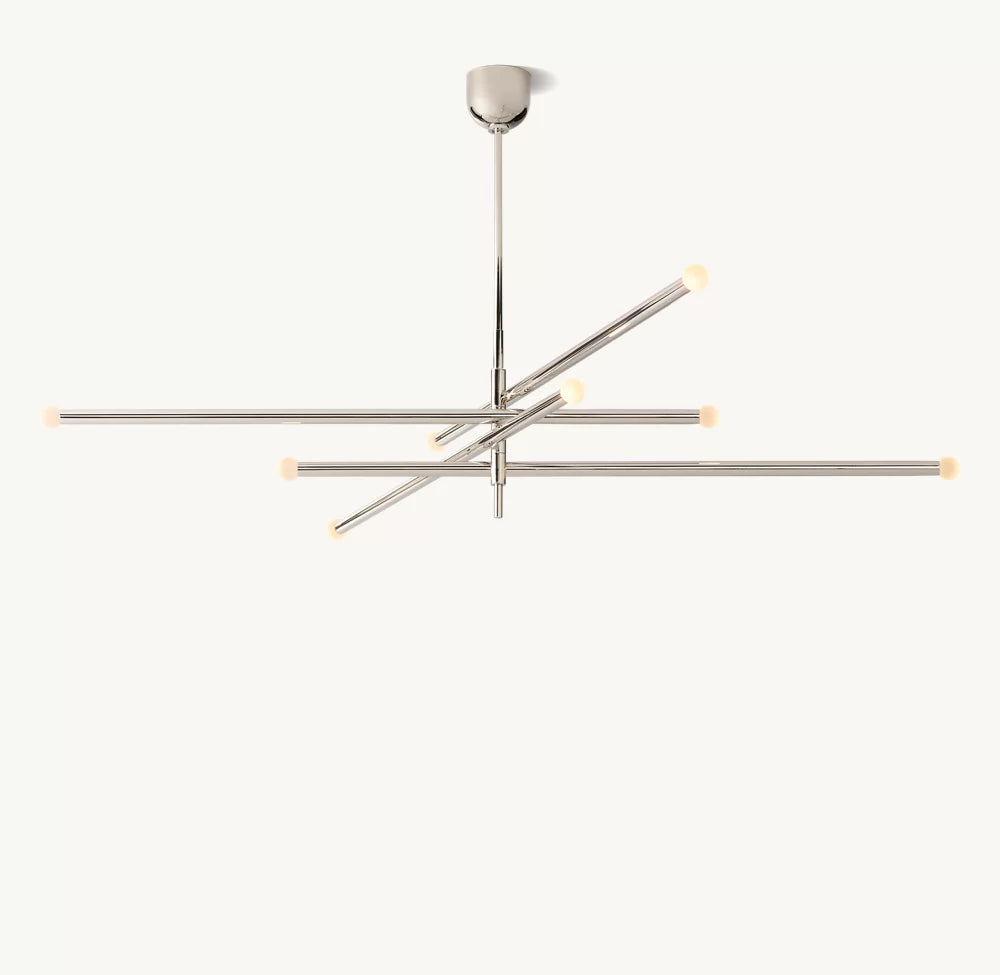 ROUSSEAU 8-LIGHT MOBILE ORB CHANDELIER