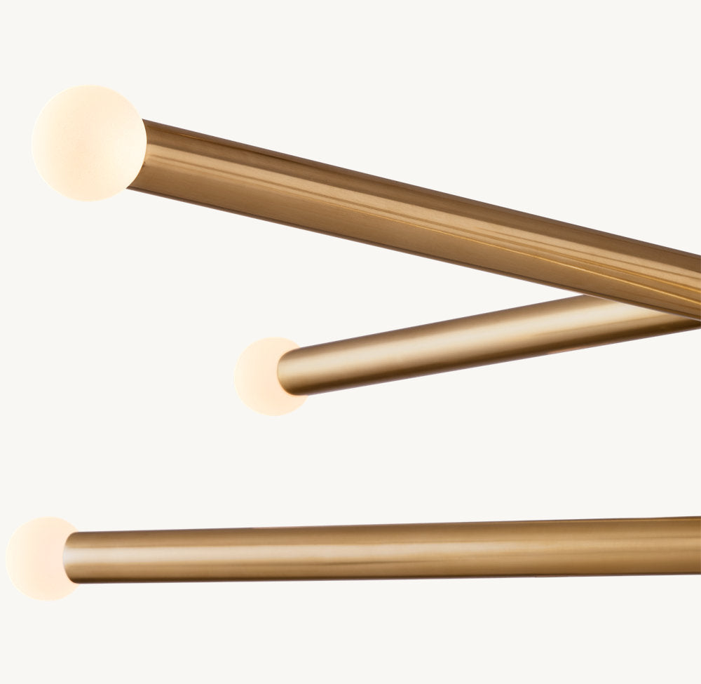 ROUSSEAU 10-LIGHT MOBILE ORB CHANDELIER