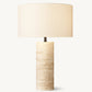 SAREZZO STONE CYLINDRICAL TABLE LAMP