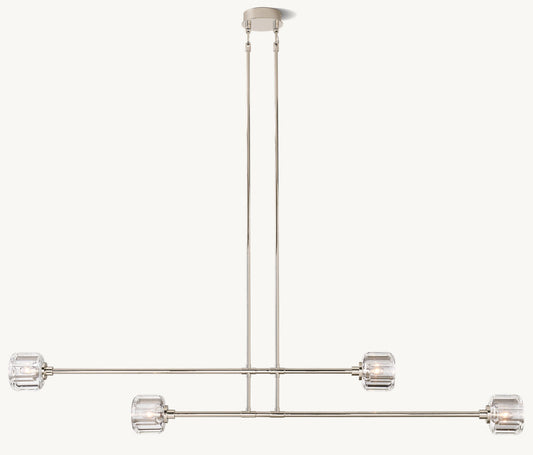 DEMARET MOBILE LINEAR CHANDELIER 72"