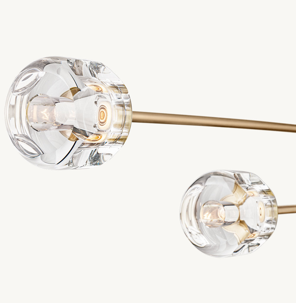 DEMARET MOBILE LINEAR CHANDELIER 72"