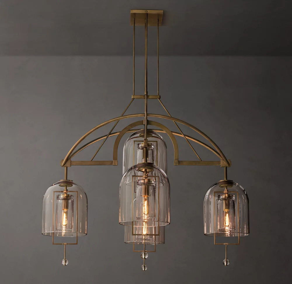 Fulcrum Round Chandelier