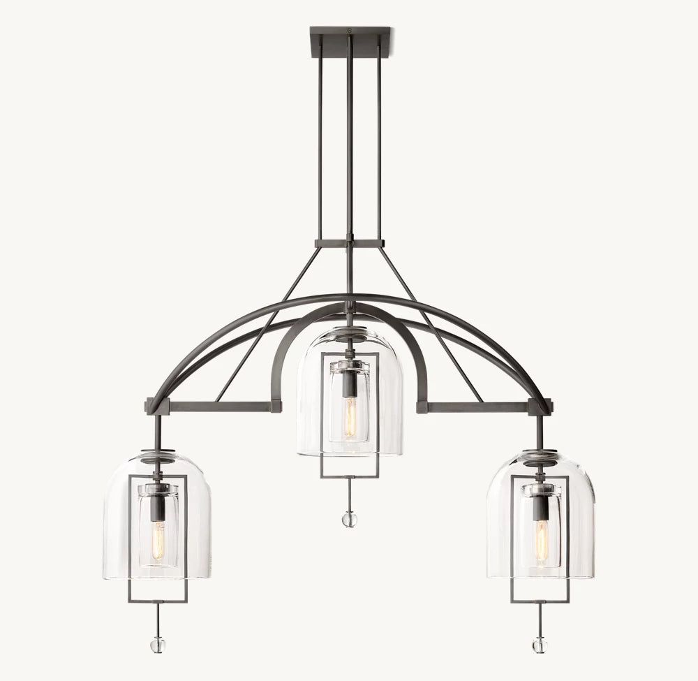 Fulcrum Round Chandelier