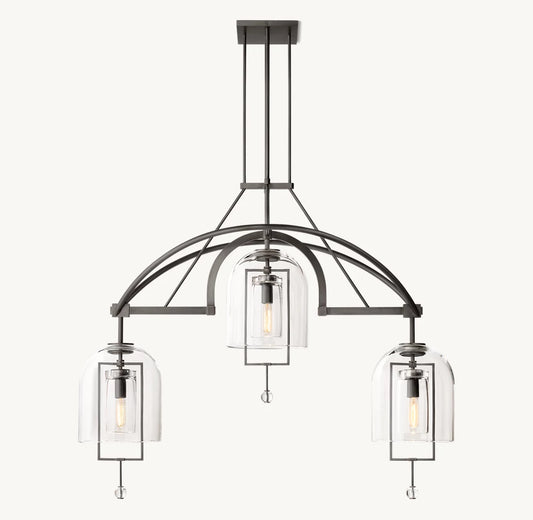 Fulcrum Round Chandelier