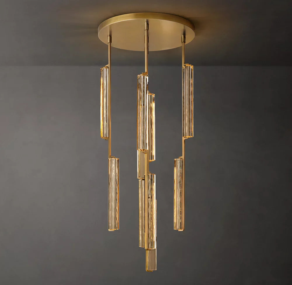 AUDUBON ROUND CHANDELIER 24"