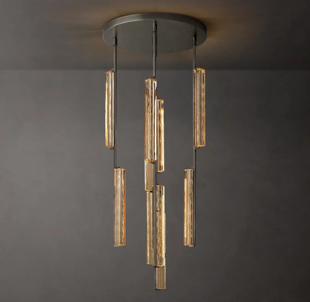 AUDUBON ROUND CHANDELIER 24"