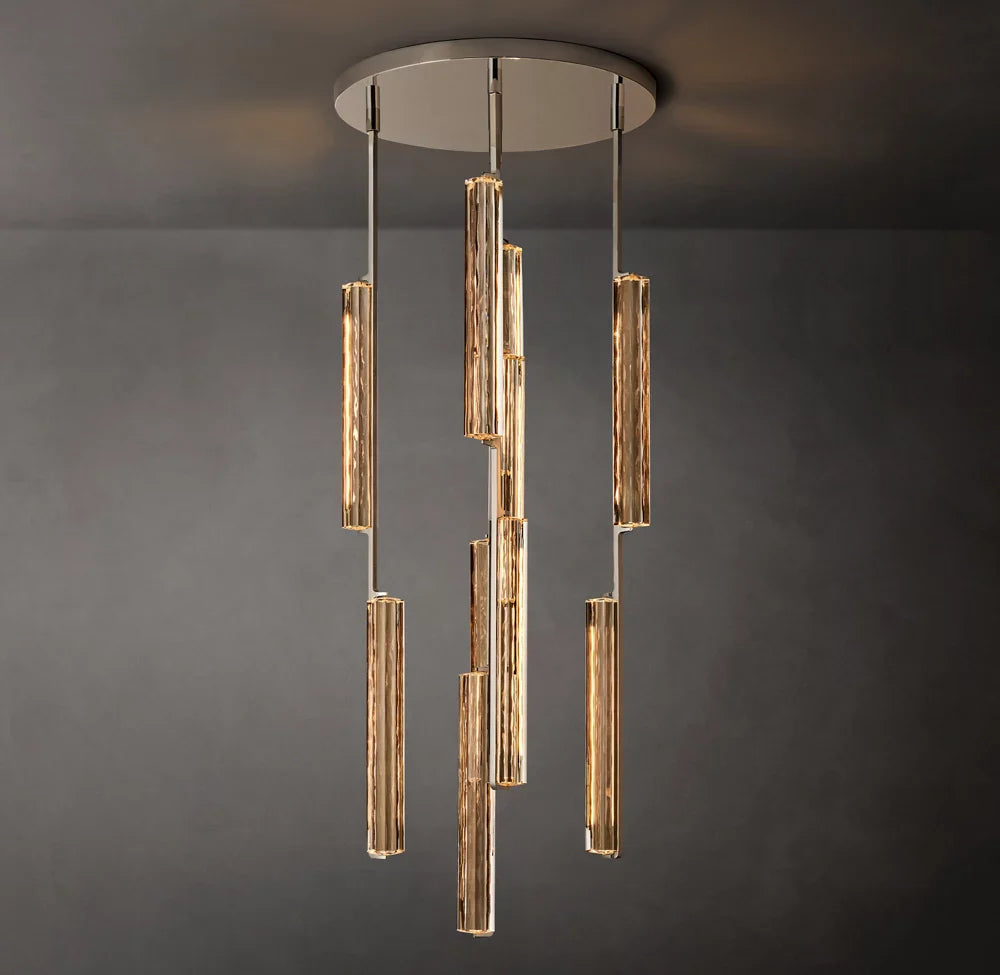 AUDUBON ROUND CHANDELIER 24"