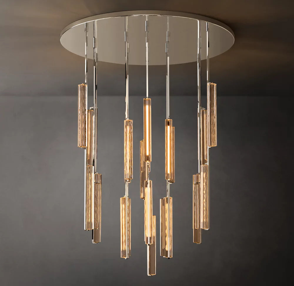 AUDUBON ROUND CHANDELIER 56"