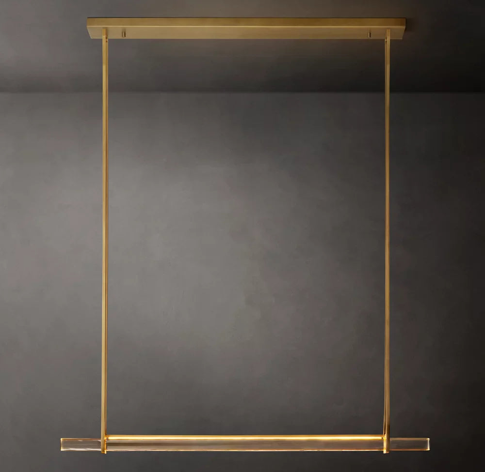 AUDUBON SINGLE BAR LINEAR CHANDELIER 60"