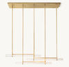 AUDUBON TRIPLE BAR LINEAR CHANDELIER