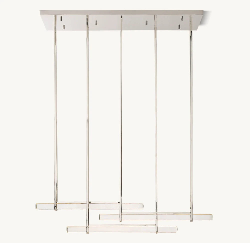 AUDUBON TRIPLE BAR LINEAR CHANDELIER