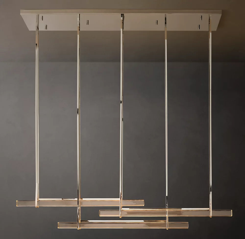 AUDUBON TRIPLE BAR LINEAR CHANDELIER
