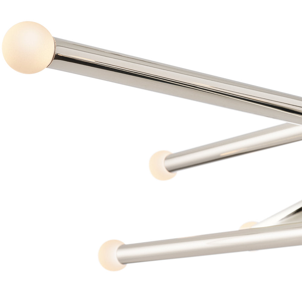 ROUSSEAU 10-LIGHT MOBILE ORB CHANDELIER