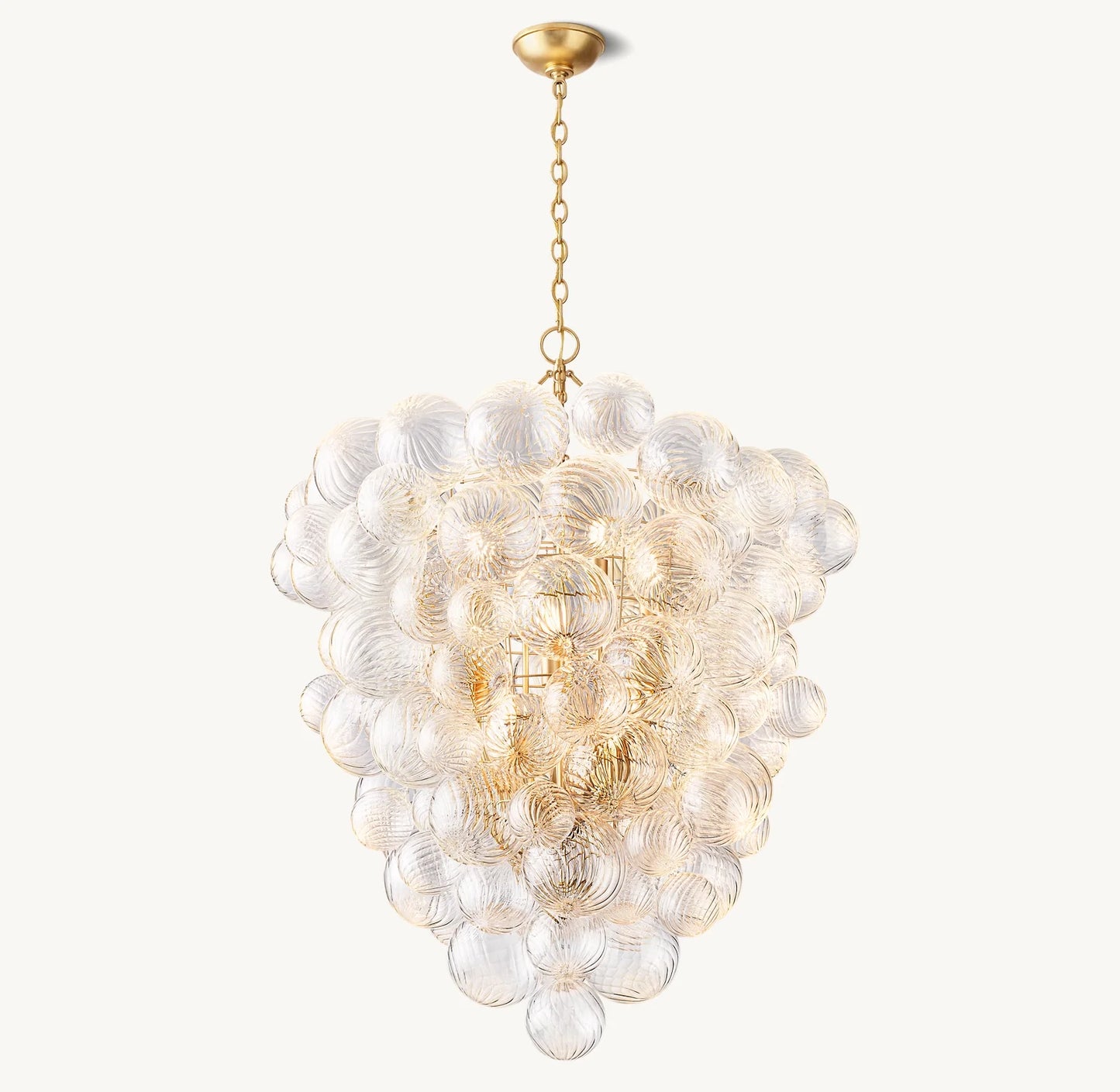 Talia Glass Ball Entry Chandelier