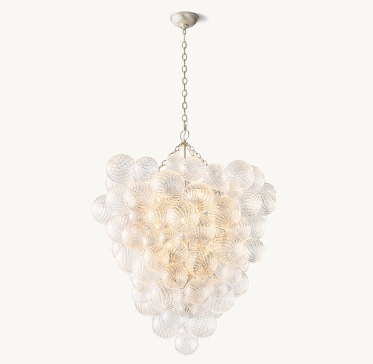 Talia Glass Ball Entry Chandelier