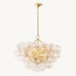 Talia Glass Ball Chandelier 33"