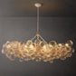 Talia Glass Ball Linear Chandelier 63"