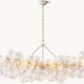 Talia Glass Ball Linear Chandelier 63"